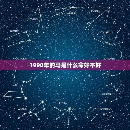 1990年的马是什么命好不好(解读马年出生的人运势如何) 1990年的马是什么命好不好(解读马年出生的人运势如何)
