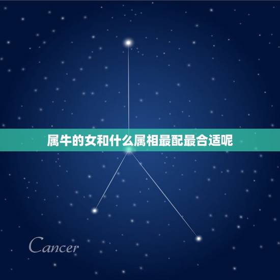 属牛的女和什么属相最配最合适呢(如何选择配偶)