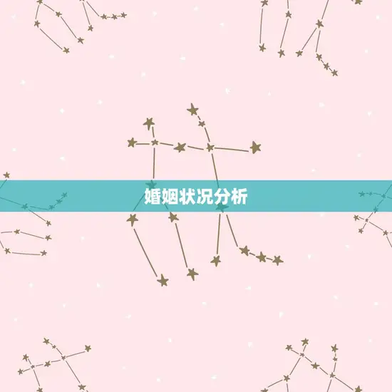 婚姻状况分析