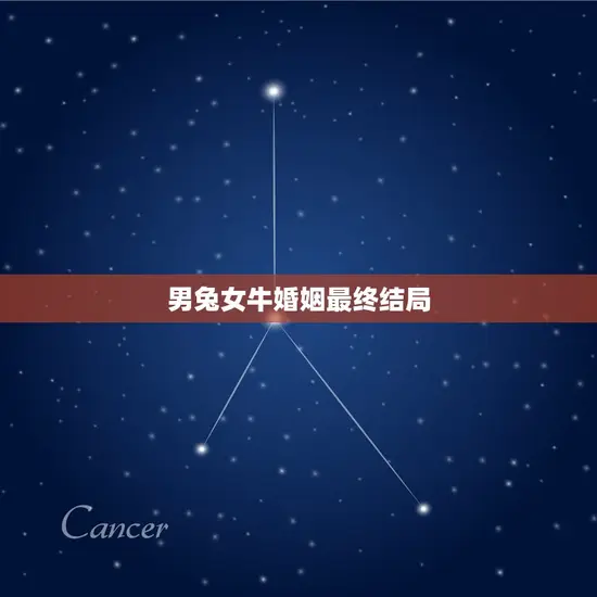 男兔女牛婚姻最终结局