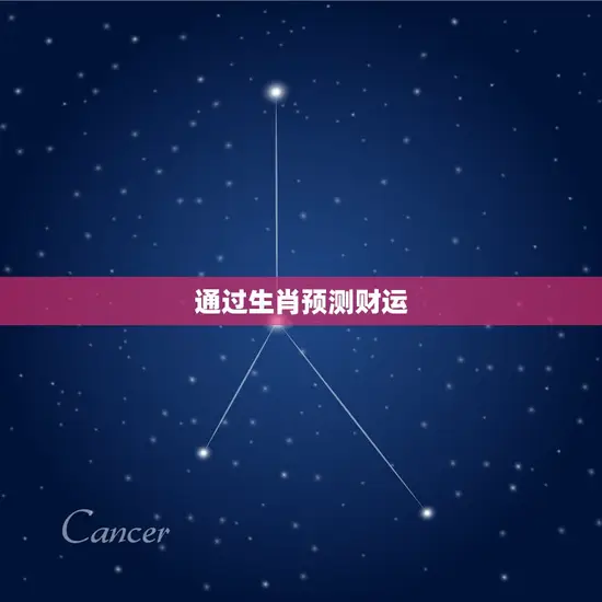通过生肖预测财运