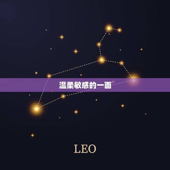 温柔敏感的一面