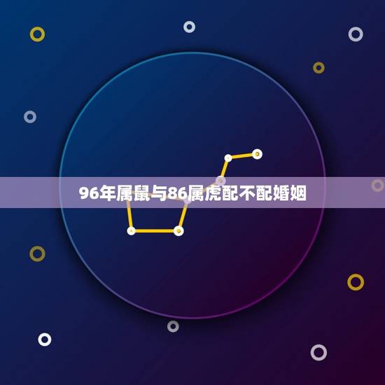 96年属鼠与86属虎配不配婚姻(星座专家介绍)