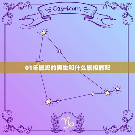 01年属蛇的男生和什么属相最配(寻找配对)