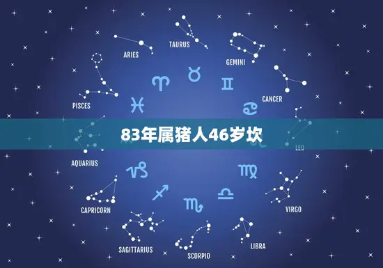 83年属猪人46岁坎