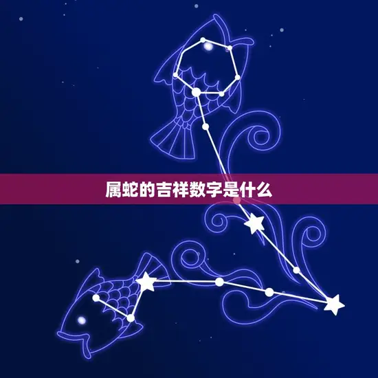 属蛇的吉祥数字是什么