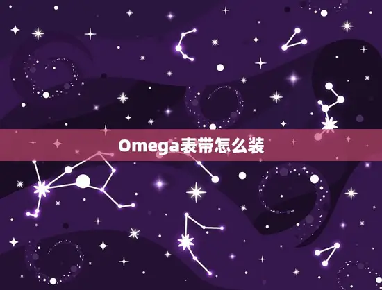 Omega表带怎么装