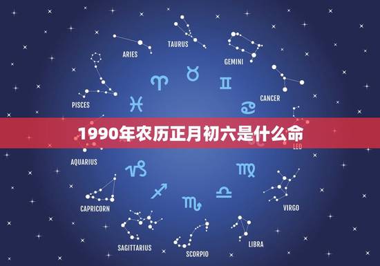 1990年农历正月初六是什么命(介绍你的命运特质)