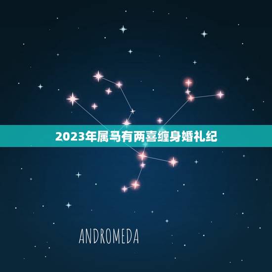 2023年属马有两喜缠身婚礼纪(双喜临门马年大婚盛典)