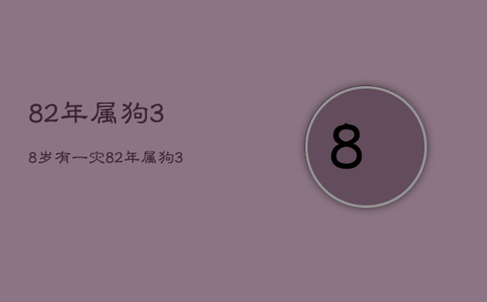 82年属狗38岁有一灾,82年属狗38岁以后 82年属狗38岁有一灾,82年属狗38岁以后