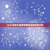 金牛座男今年爱情运势(2023稳定中求变爱情路上有惊喜)