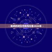 属虎的财位方向与位置2023年(如何布置家居才能招财进宝)