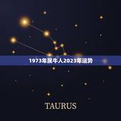 1973年属牛人2023年运势(牛转乾坤运势大翻身)