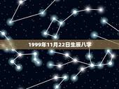 1999年11月22日生辰八字(详解八字命理学)