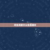 鸡生肖配什么生肖相冲(如何避免冲突)