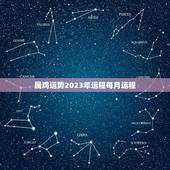 属鸡运势2023年运程每月运程（星座运势分析）