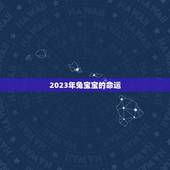 2023年兔宝宝的命运(根据生肖属兔的人的命运预测)
