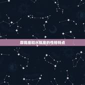 星盘摩羯和水瓶多好吗(介绍两个星座的默契配对)