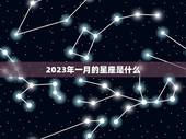 2023年一月属什么(2023年一月的星座是什么)