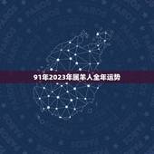 91年2023年属羊人全年运势(财运亨通事业顺利)
