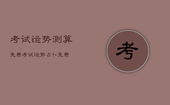 考试运势测算免费，考试运势占卜免费