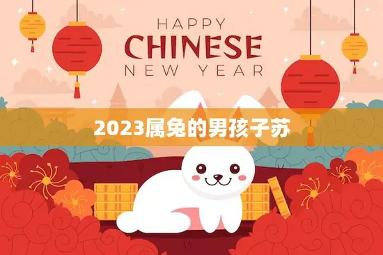 2023属兔的男孩子苏(兔年出生的他注定有着特殊的命运)