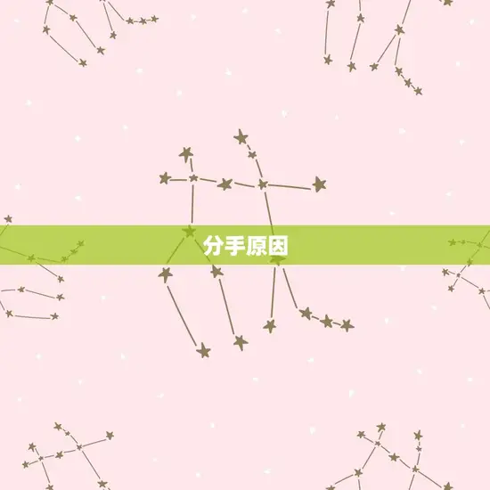 分手原因