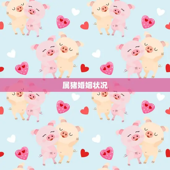 属猪婚姻状况(幸福美满还是波折重重) 属猪婚姻状况(幸福美满还是波折重重)