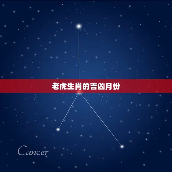 老虎生肖的吉凶月份