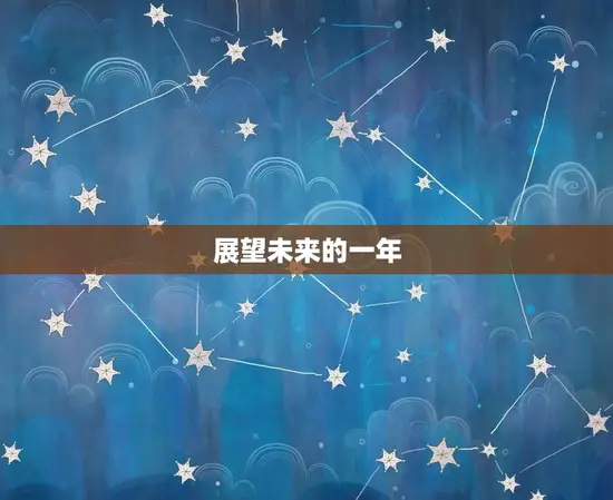 展望未来的一年 展望未来的一年