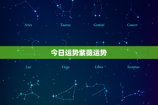 今日运势紫薇运势：白羊座新突破？金牛座财运大爆发