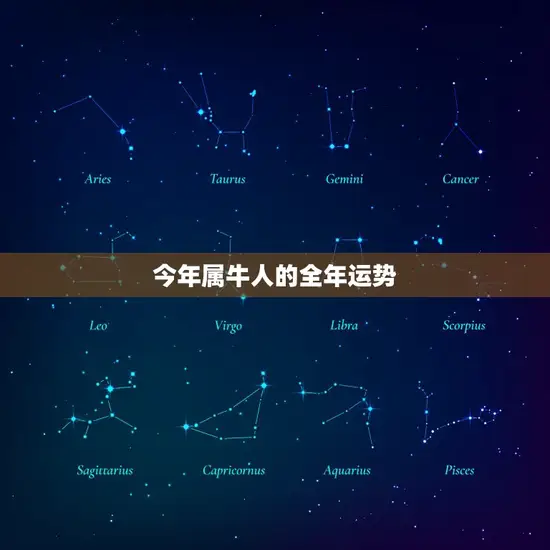 今年属牛人的全年运势