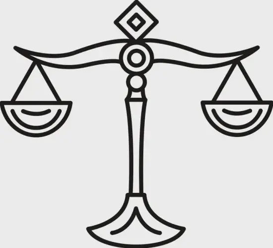 天秤座星盘解析图