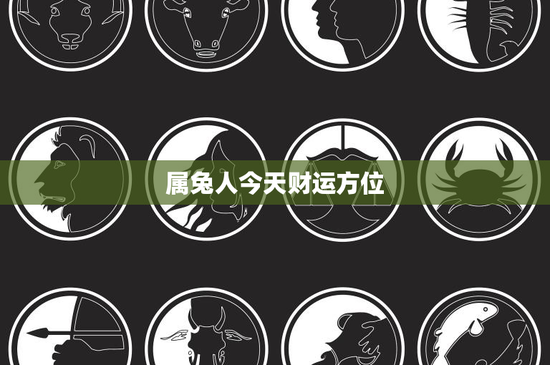 属兔人今天财运方位：激活财源方位神招，迎接好运来临