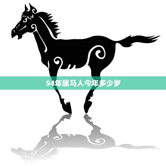 54年属马人今年多少岁(马年人的年龄计算方法详解)