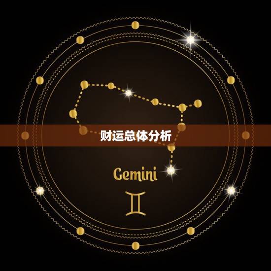 财运总体分析
