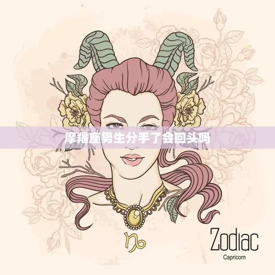 摩羯座男生分手了会回头吗(分手后的机会有多大)