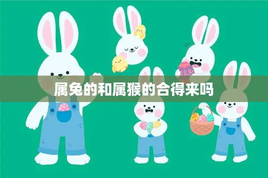 属兔的和属猴的合得来吗(探究星座是否影响人际关系) 属兔的和属猴的合得来吗(探究星座是否影响人际关系)