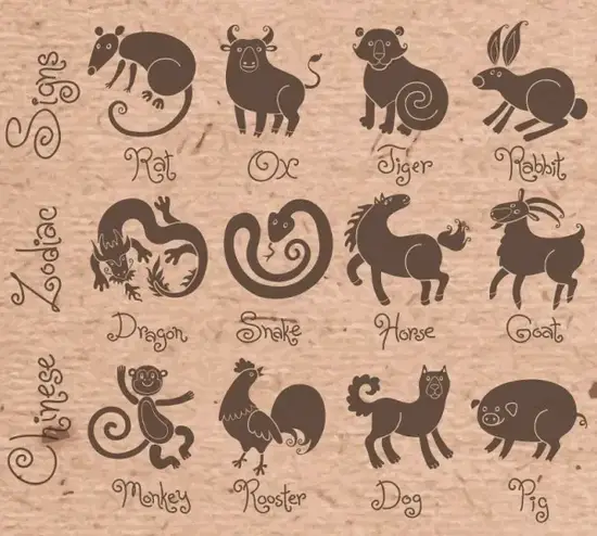 生肖五行能量场图解