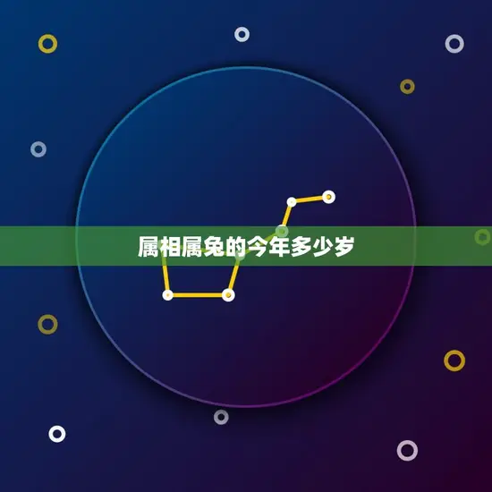 属相属兔的今年多少岁