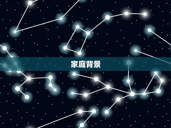 家庭背景 家庭背景