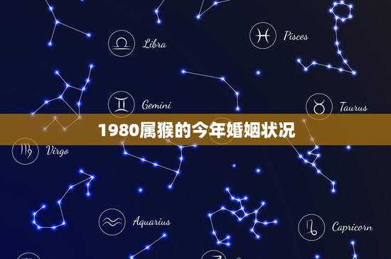 1980属猴的今年婚姻状况：属猴人婚姻大对比！谁更幸福？
