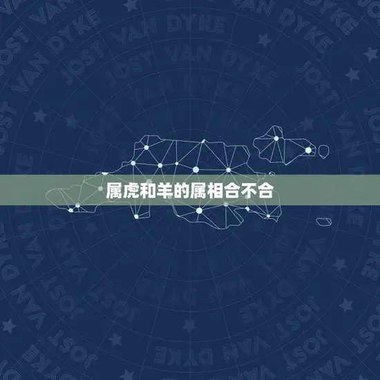 属虎和羊的属相合不合