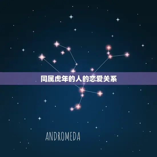 同属虎年的人的恋爱关系