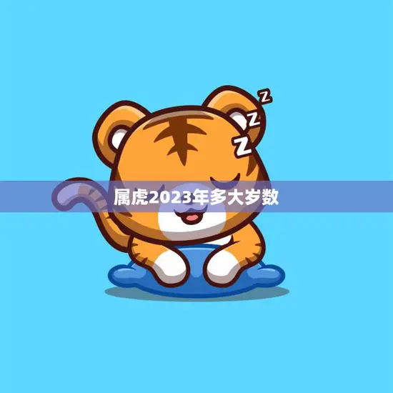 属虎2023年多大岁数(属虎的你2023年将迎来几岁生日)