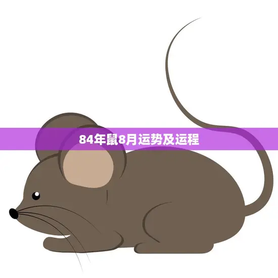 84年鼠8月运势及运程(事业稳步上升财运亦佳)