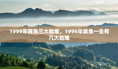 1999年属兔三大劫难，1999年属兔一生有几大劫难