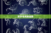 双子今天的运势：爱情波动、职场挑战、财务谨慎
