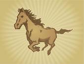 1978年属马的吉祥物(马蹄铁传承中华文化的象征)