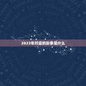 2023年对应哪个卦(解读未来之变幻无常)